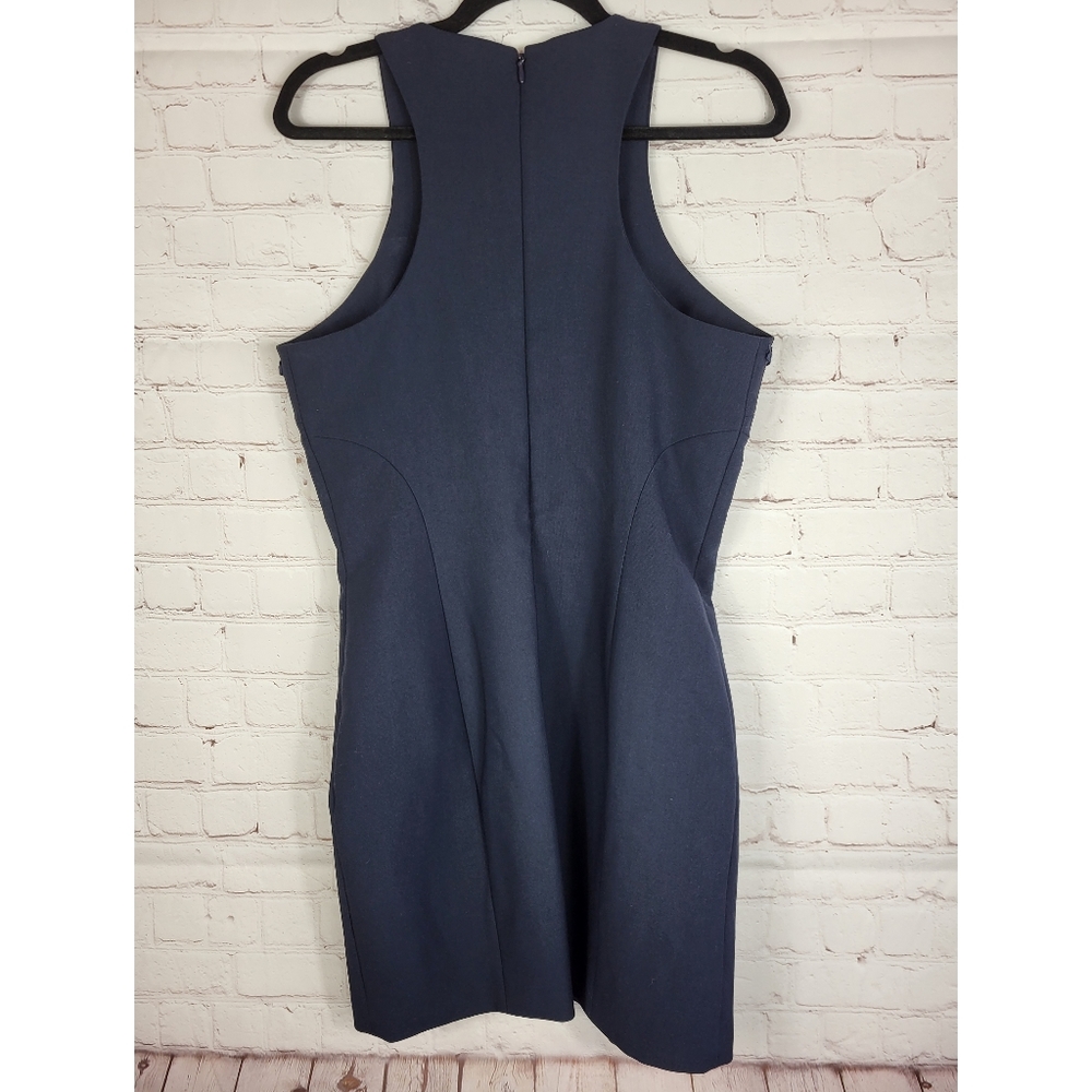 Cinq A Sept Alison Dress in Navy Blue Size 8 - Picture 4 of 11
